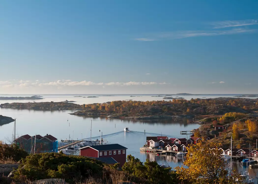 Gothenburg archipelago in the autumn