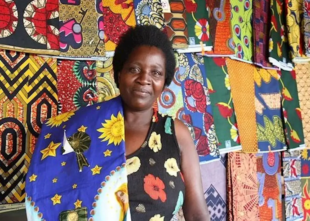 Market stallholder, Rwanda