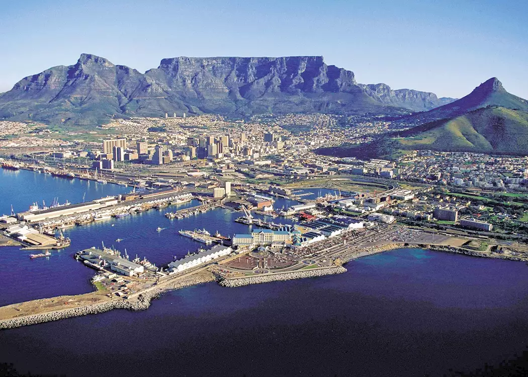 Cape Town aerial view