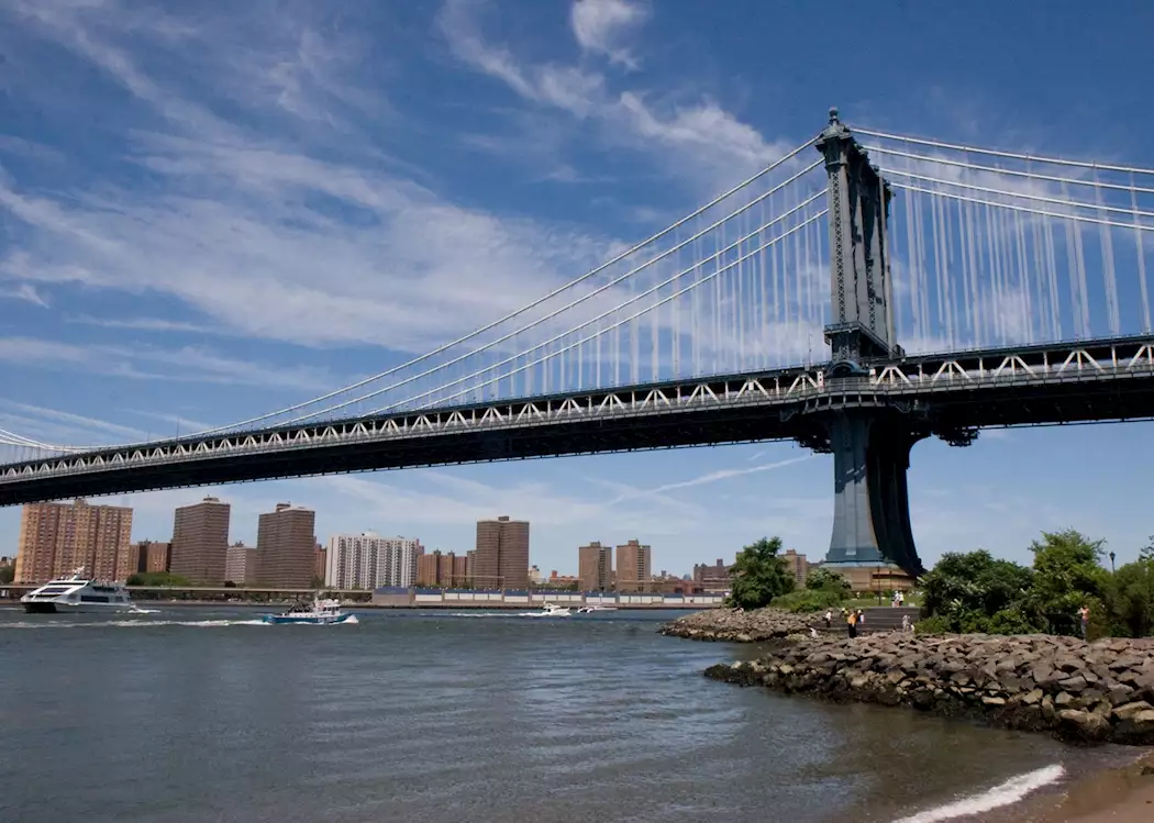 The Manhattan Bridge, New York