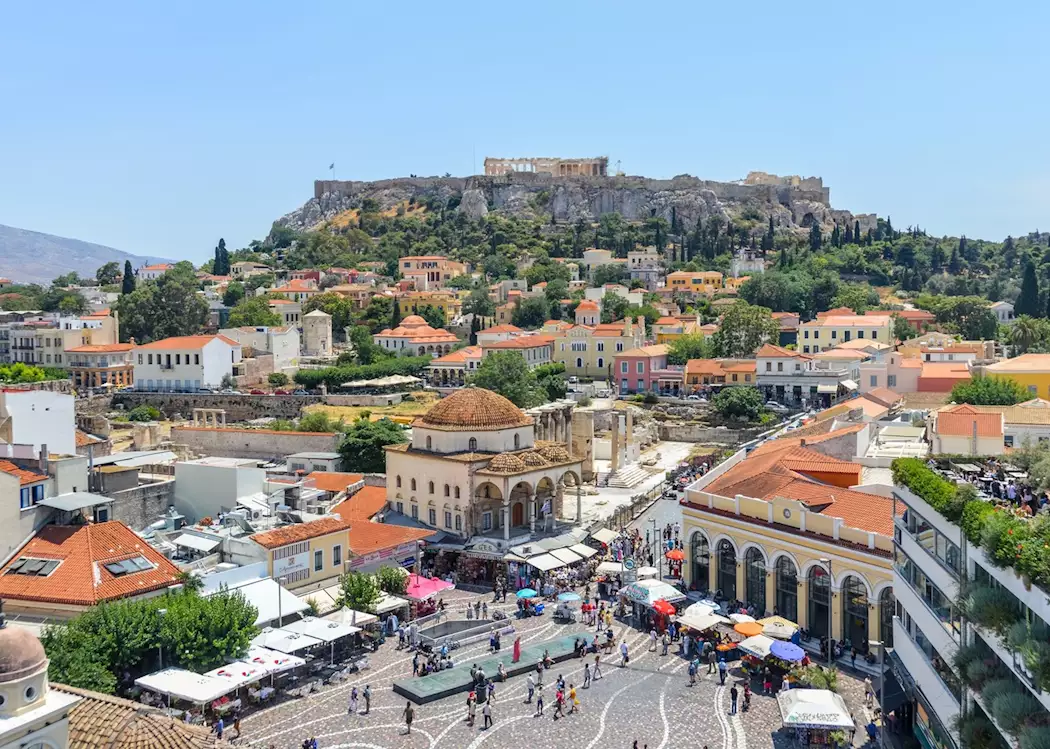 Views over Monastiraki Square, Athens