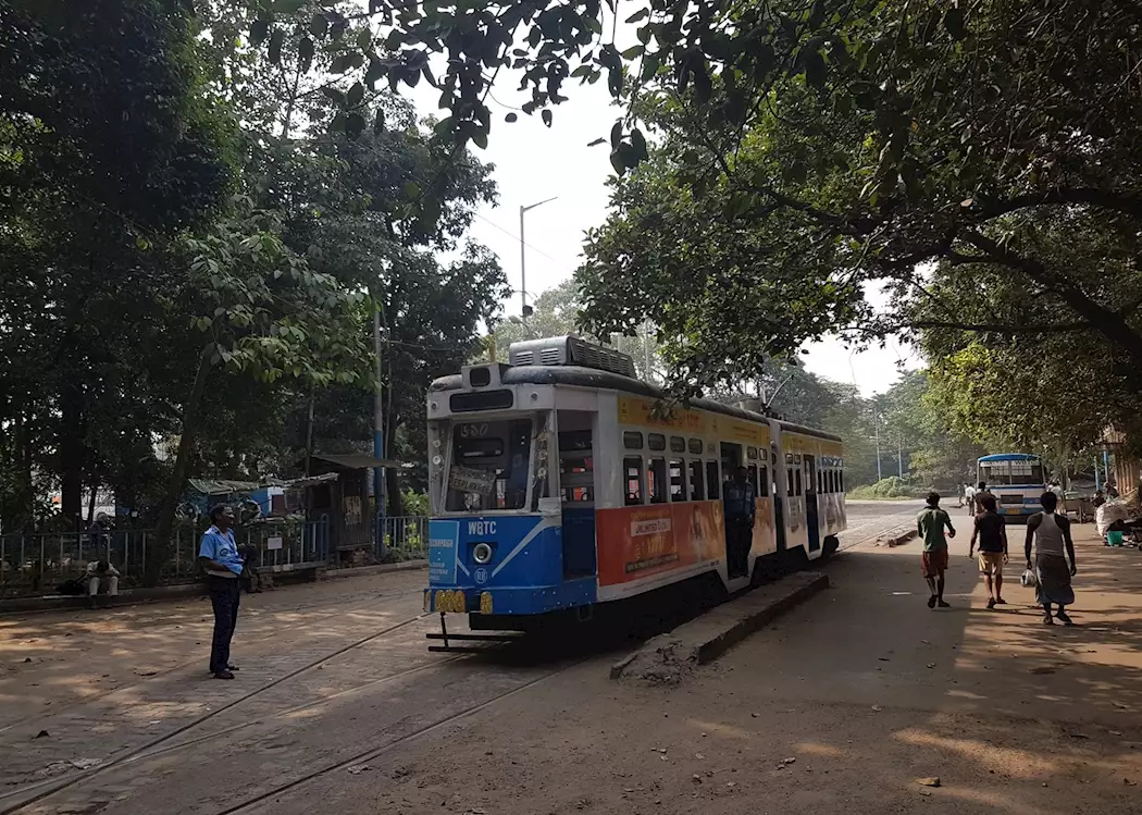 Calcutta Tram at Esplanade