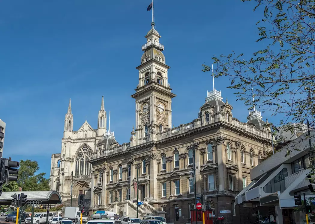 Victorian Town Hall in Dunedin