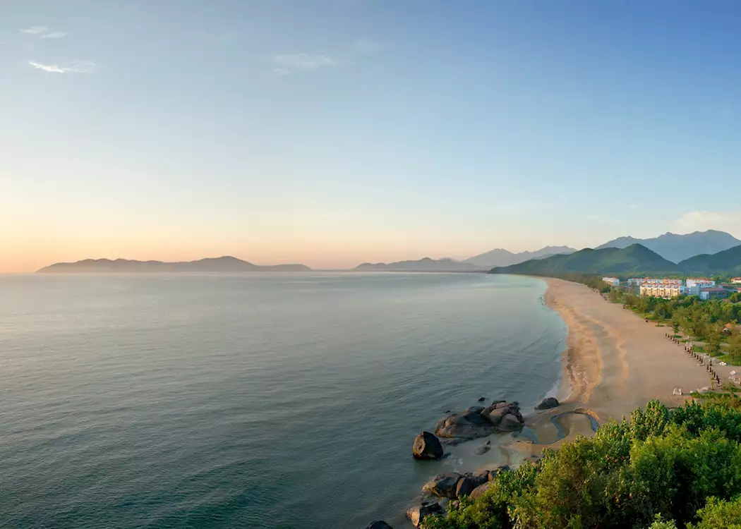 Earl morning at Lang Co Beach, Central Vietnam