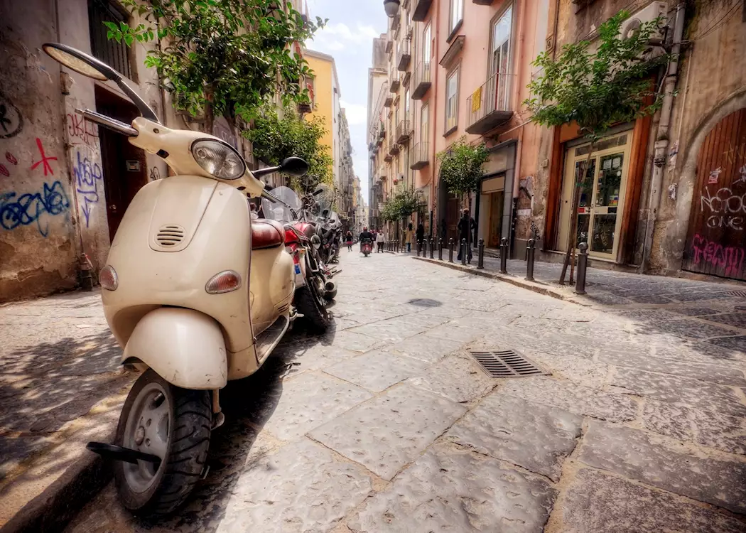 Street scene, Naples