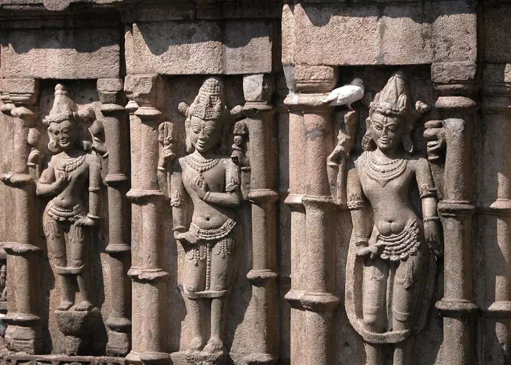 Temple carvings, Guwahati.