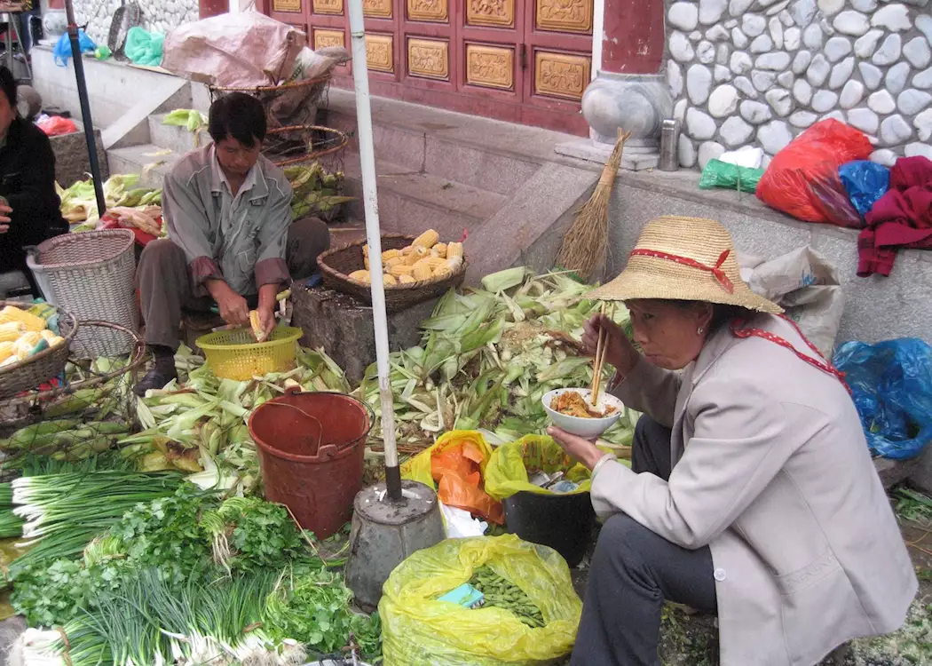 Local traders, Xizhou village