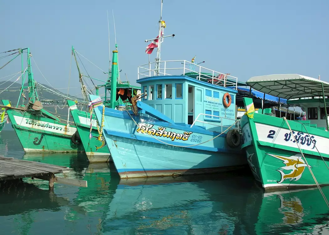 Fishing boats, Koh Chang, Thailand
