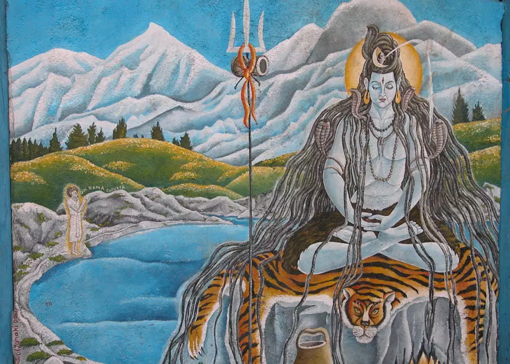 Mural, Pashupatinath