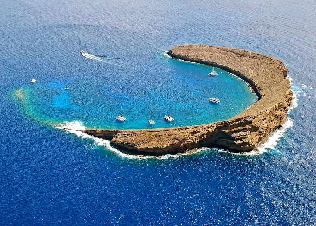 Hawaii Molokini crater