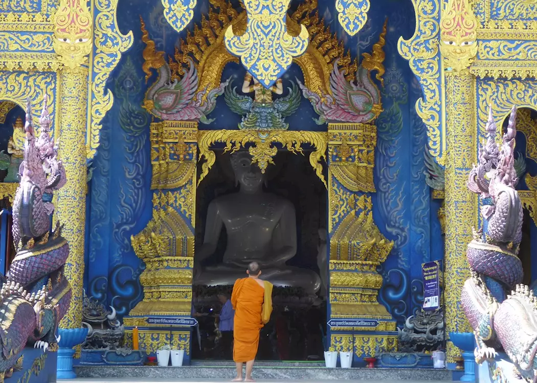 Wat Rong Suea Ten (Blue Temple), Chiang Rai