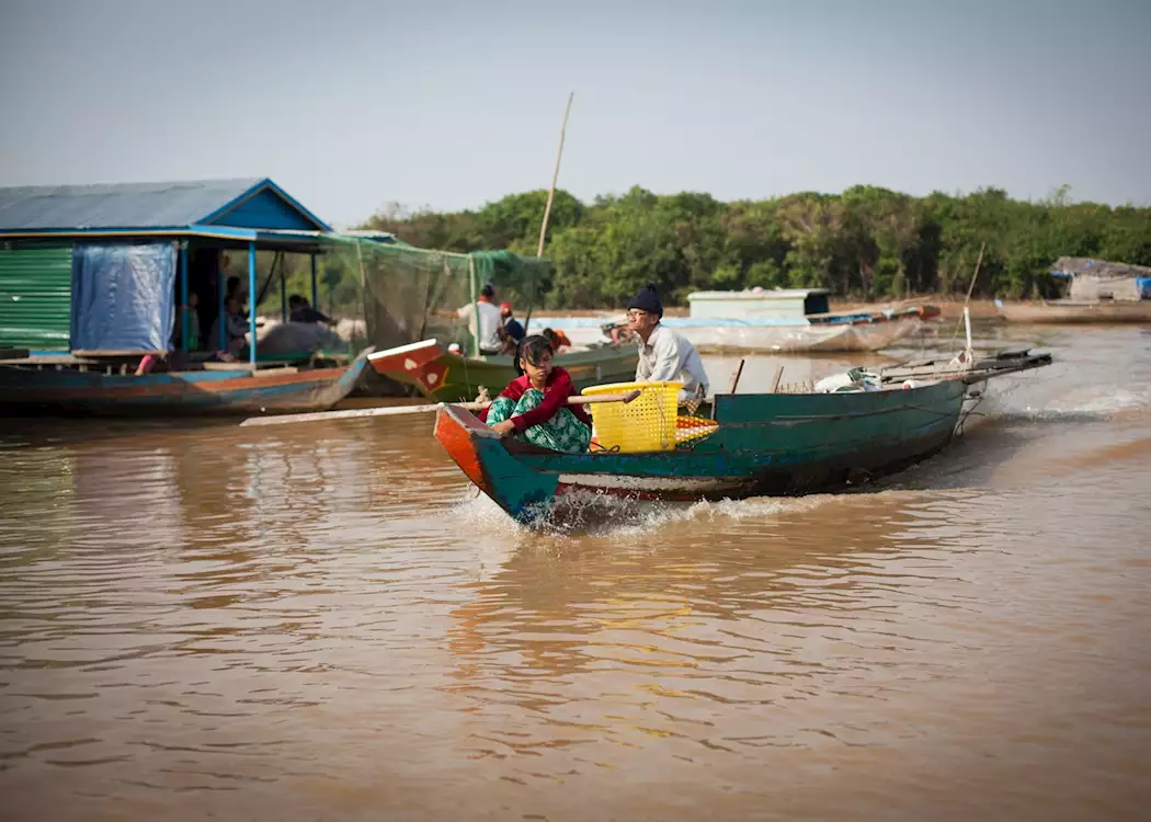 Tonle Sap boaters