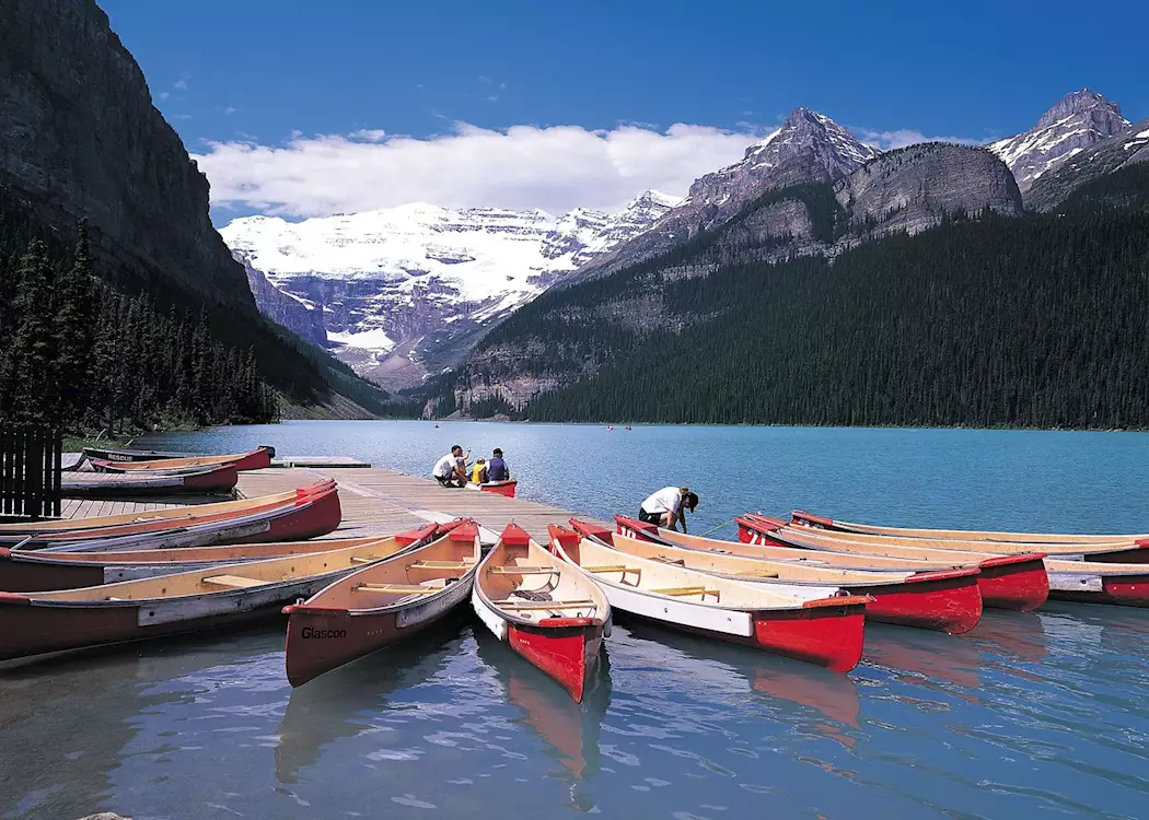 Canoes, Lake Louise