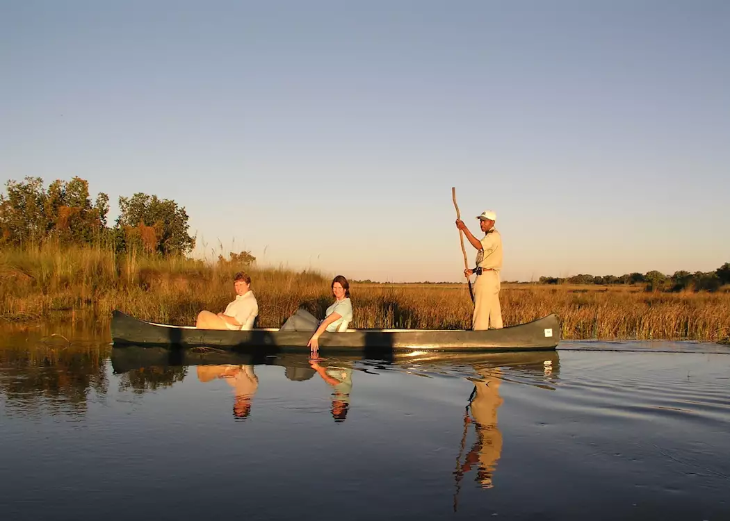 Mokoro trip in the Shinde Concession