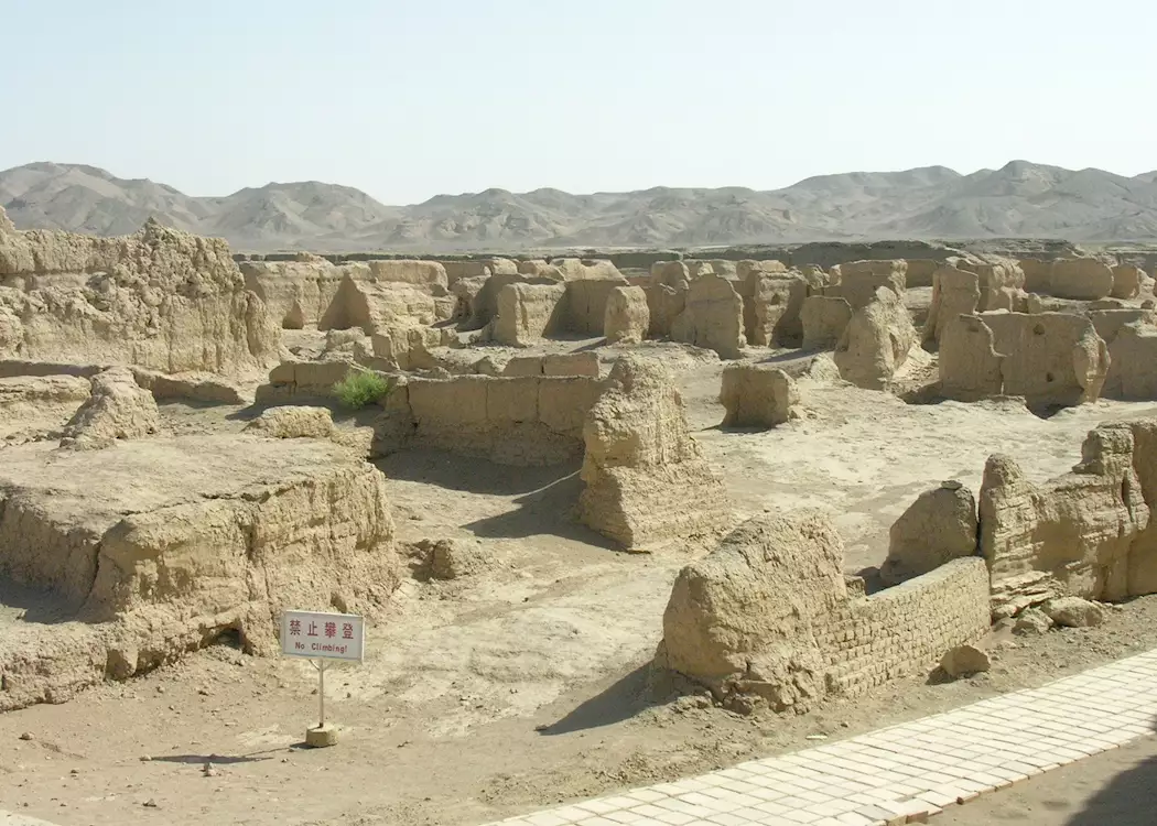 Jiaohe ruins, Turpan