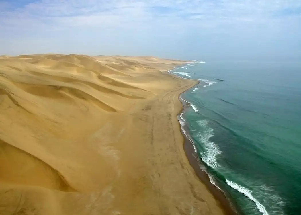 The beaches along the Skeleton Coast, Namibia
