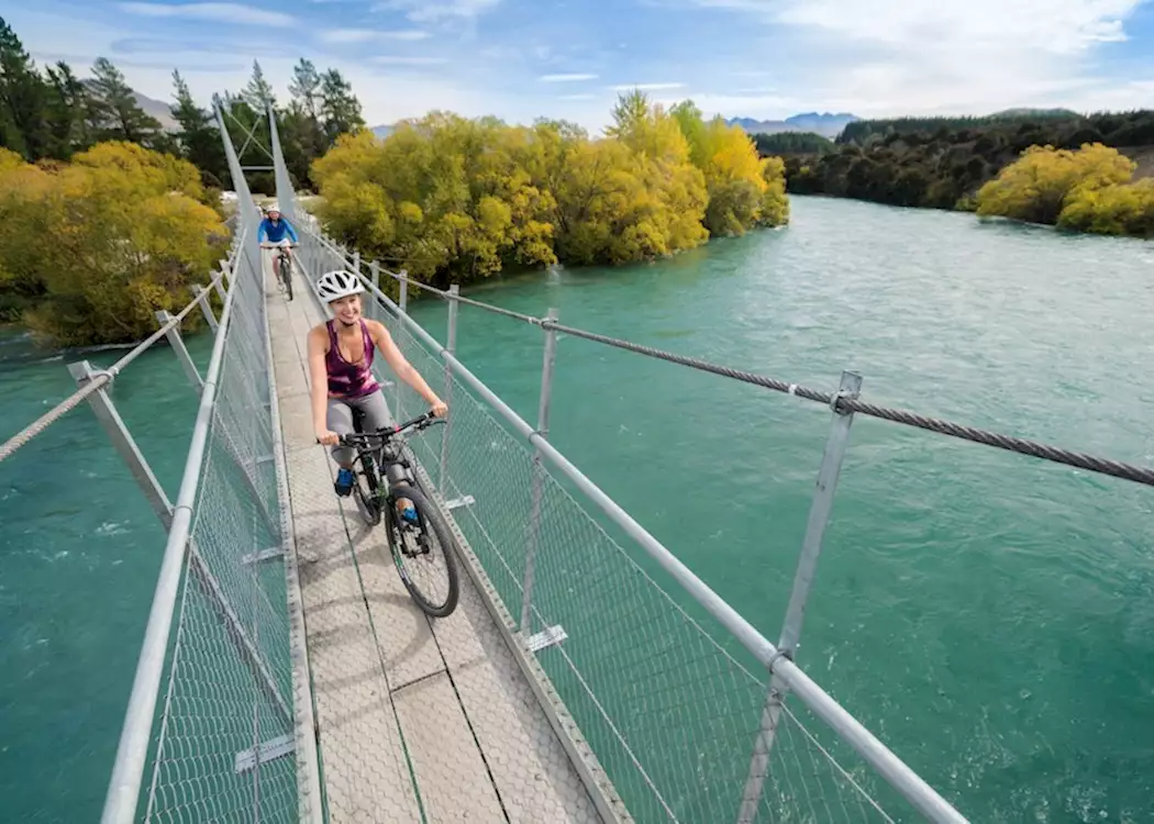 Biking around Wanaka