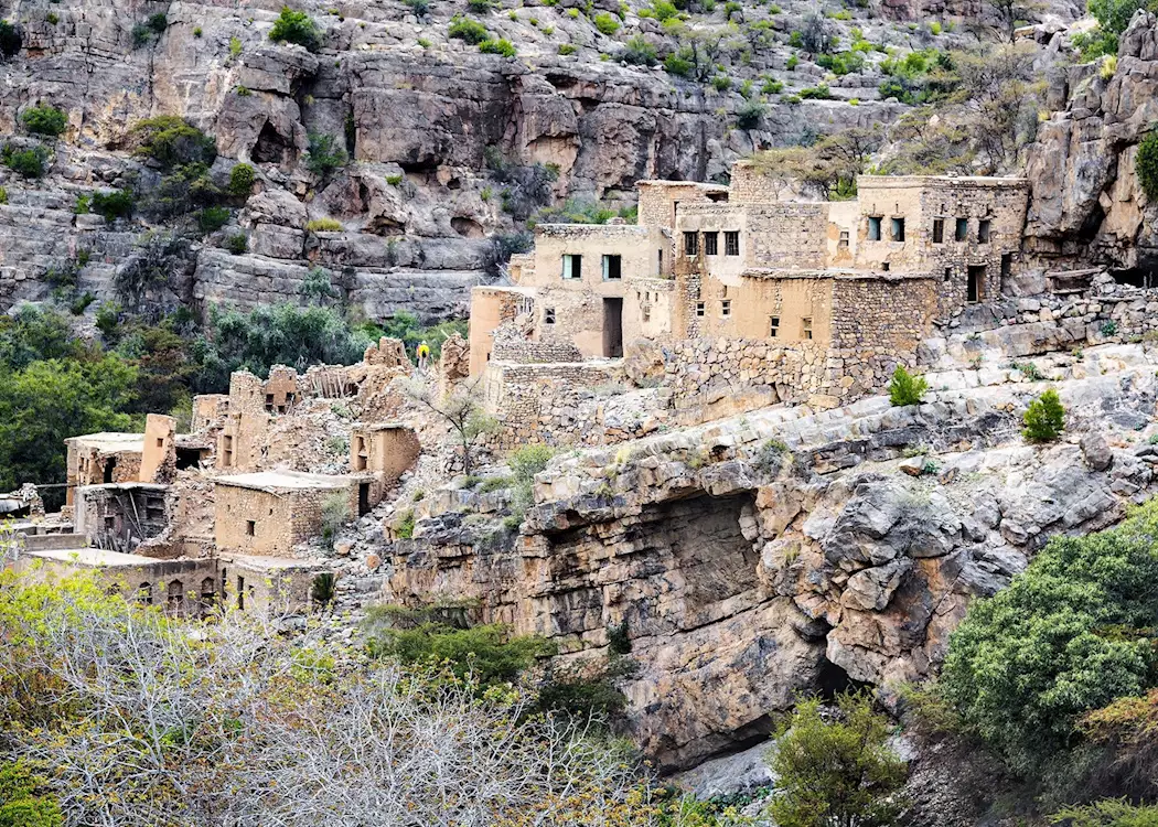 Akhdar Mountains Map