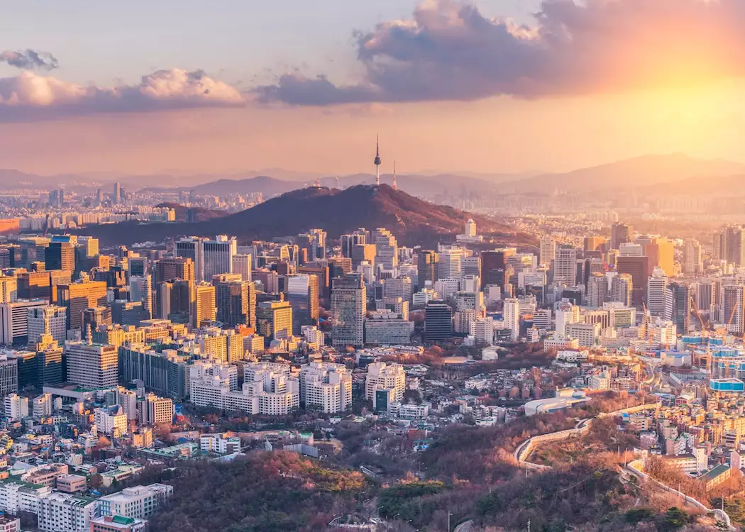 Seoul sunset