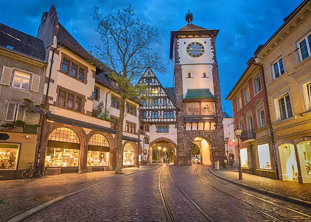 Schwabentor city gate, Freiburg