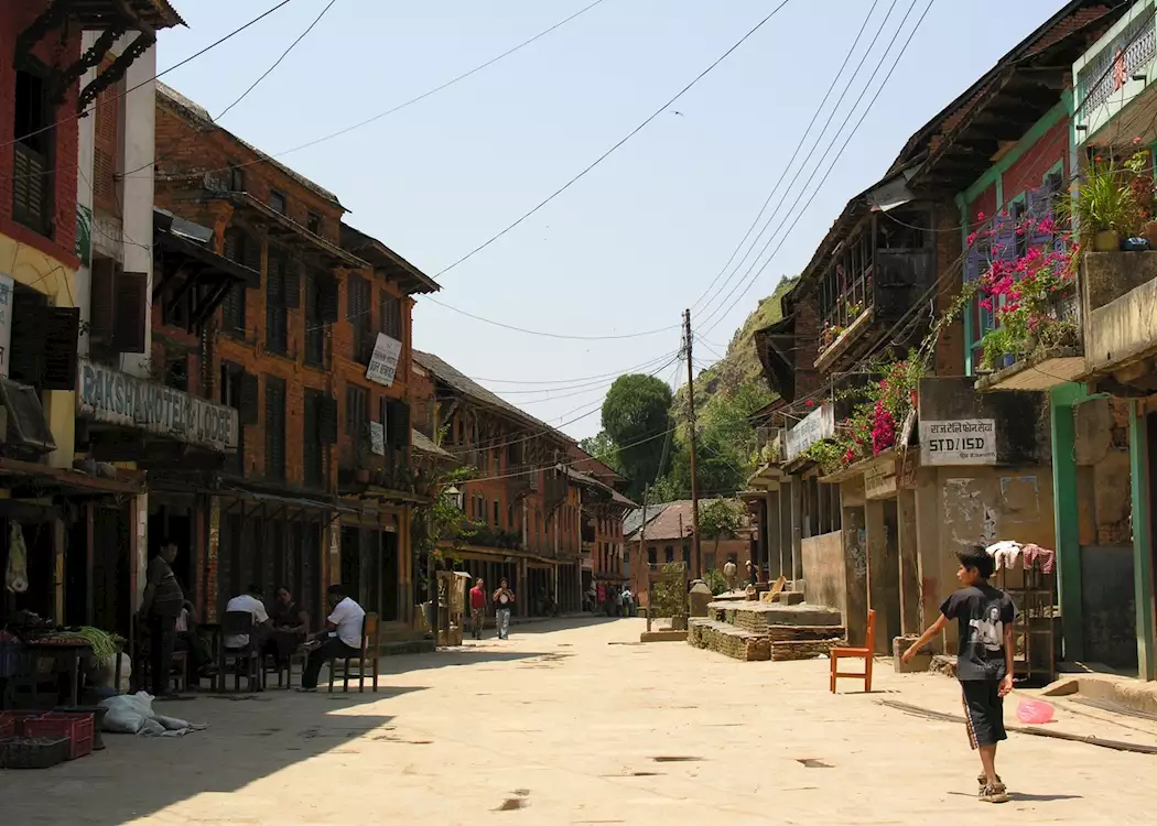 Main street, Bandipur, Nepal