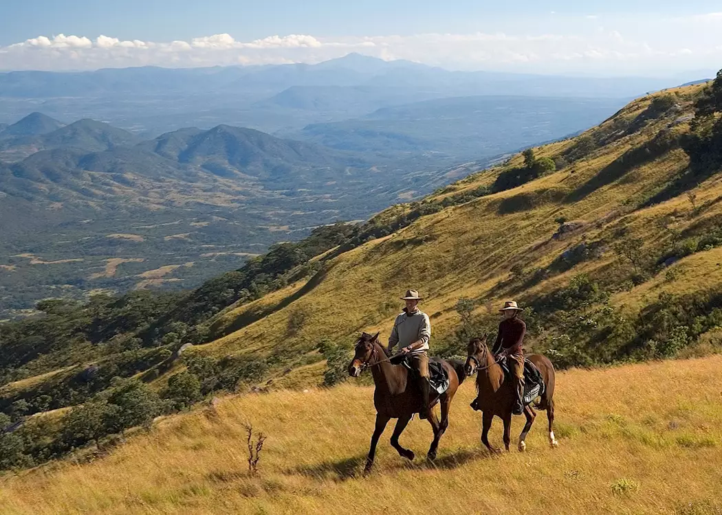 Horse riding on Nyika Plateau