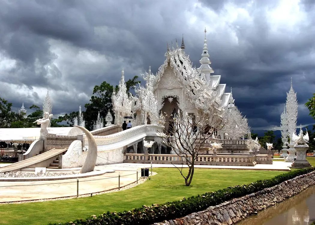 Wat Rong Khun in the Chiang Rai province
