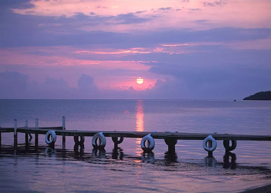 Sunset, Ambergris Caye