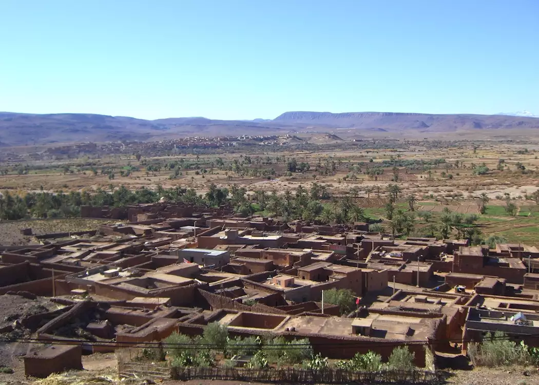 Small village, near Ouarzazate, Morocco