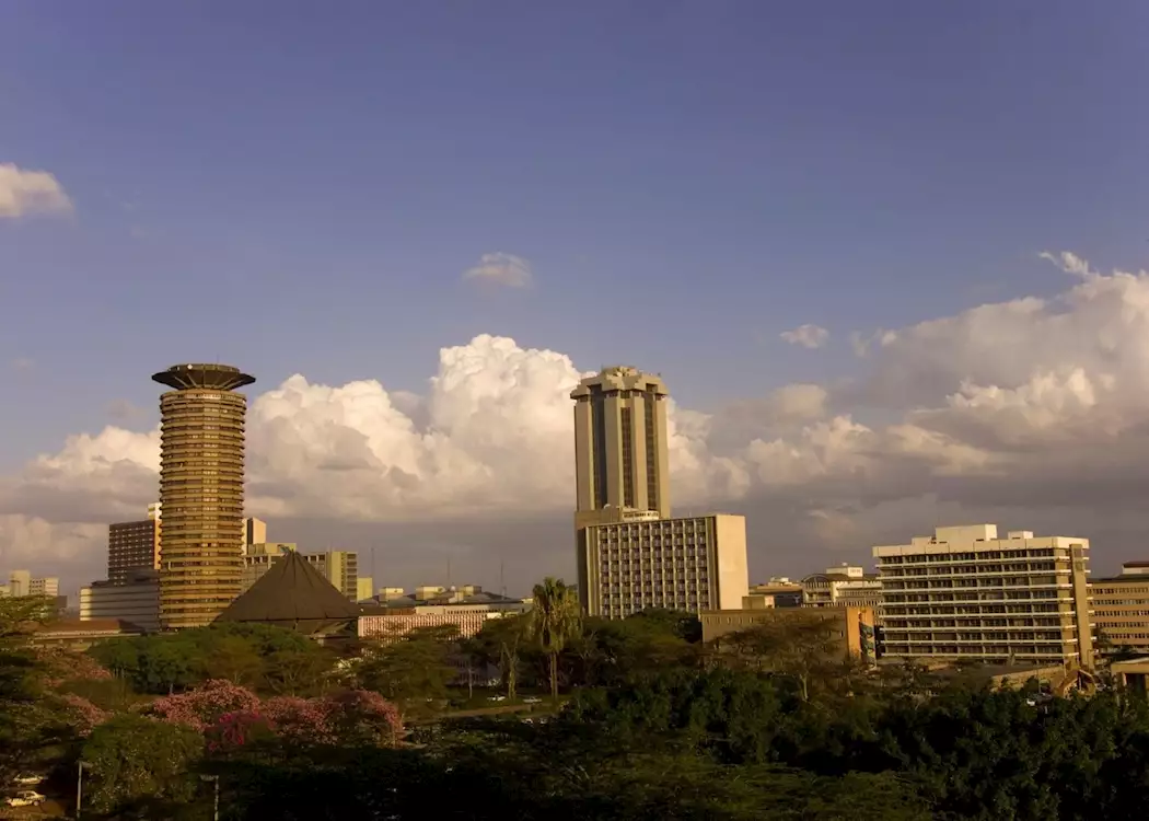 Nairobi business district