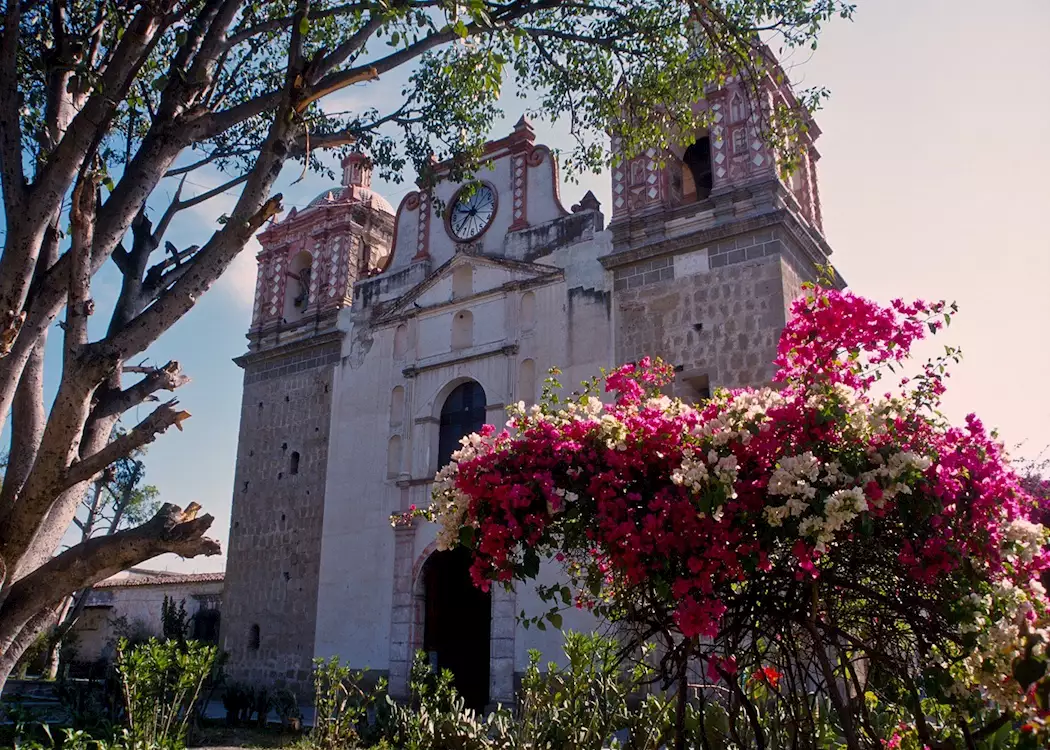 Colonial church, Oaxaca