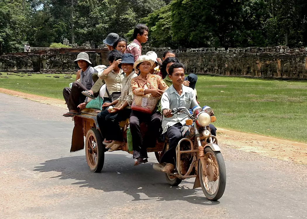 Local transport at Angkor