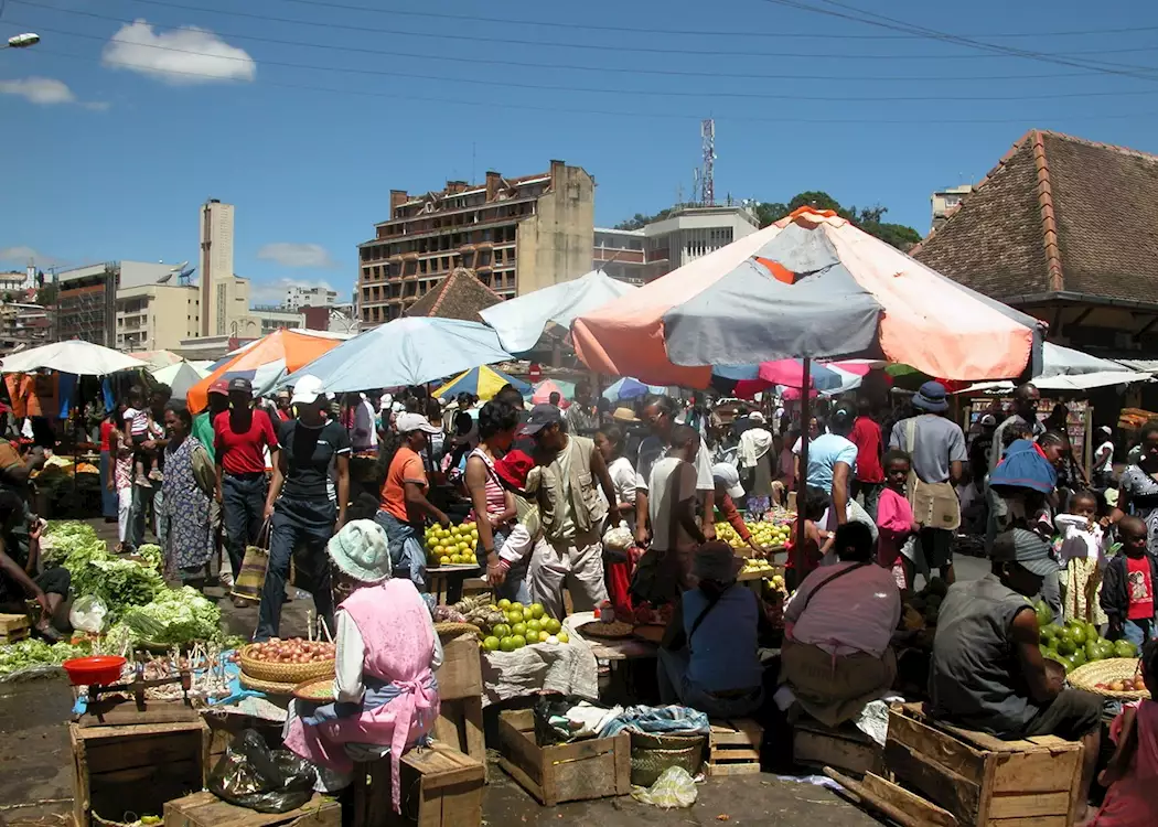 Market in Antananarivo, Madagascar