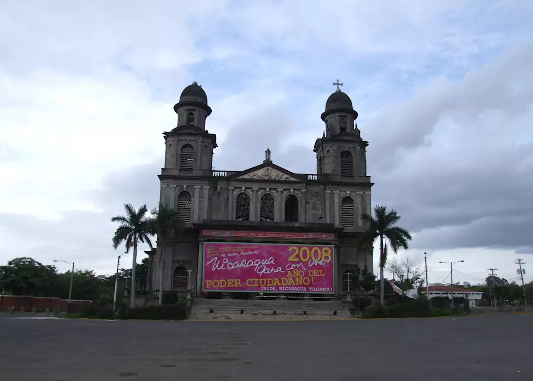 Managua's old Cathedral
