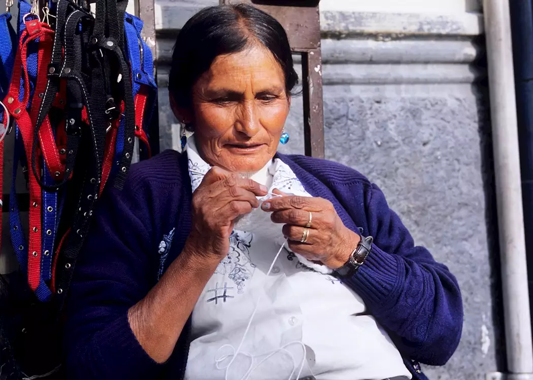 Local lady, Arequipa