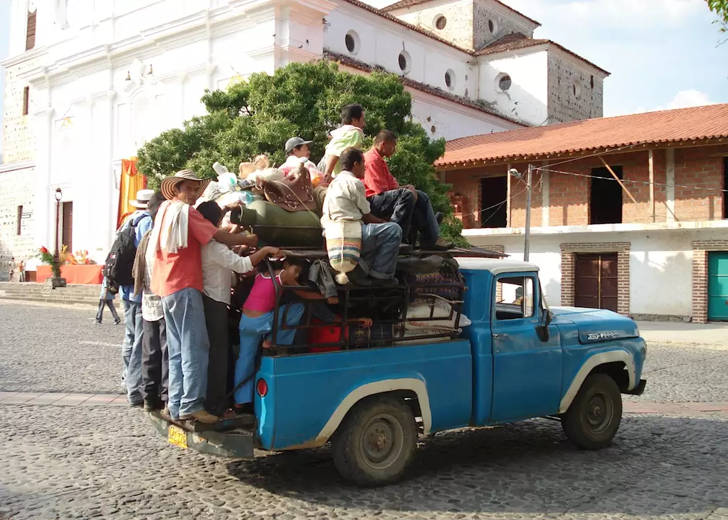 Local truck, Santa Fé de Antioquia