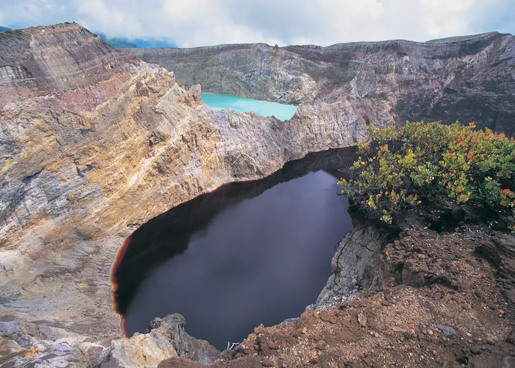The crater lakes of Kelimutu, Flores, Indonesia
