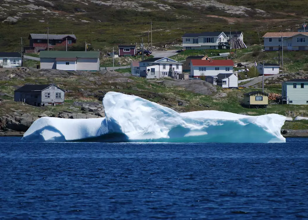 Iceberg in St Anthony, Northern Peninsula, Newfoundland