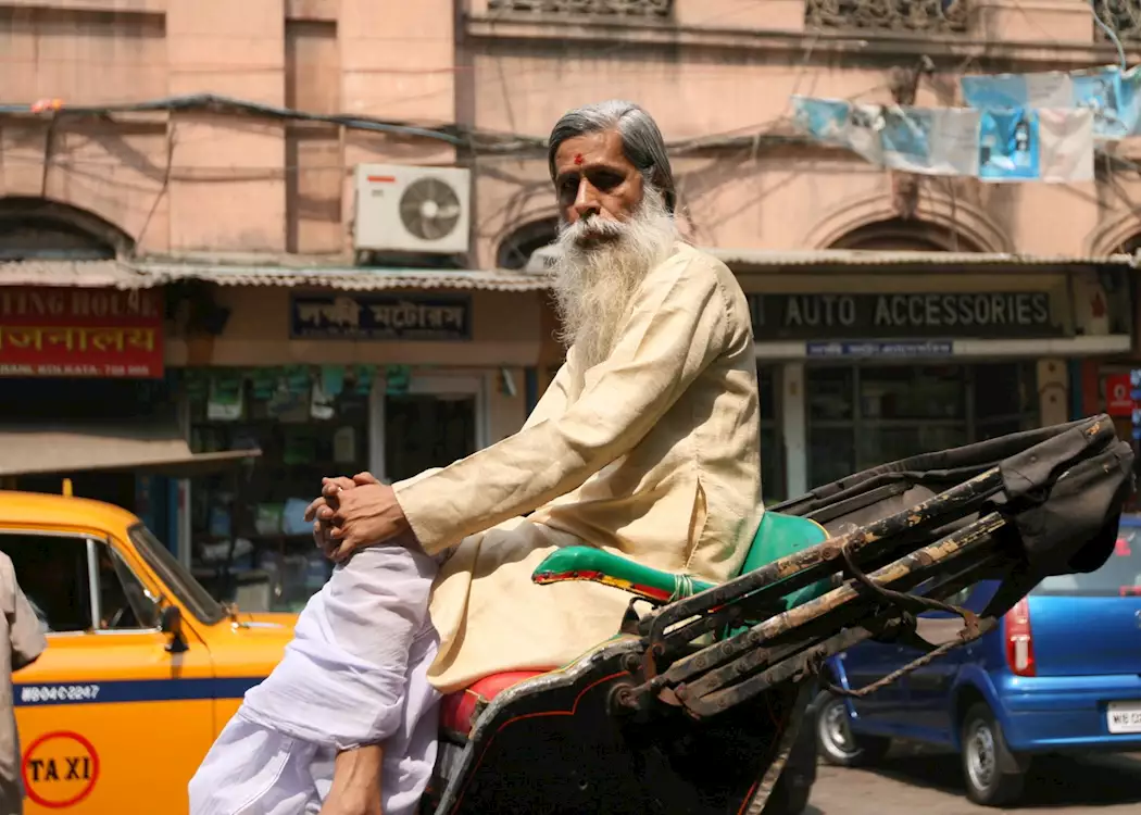 Cycle rickshaw, Calcutta