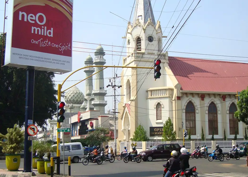 Christianity meets Islam in Malang
