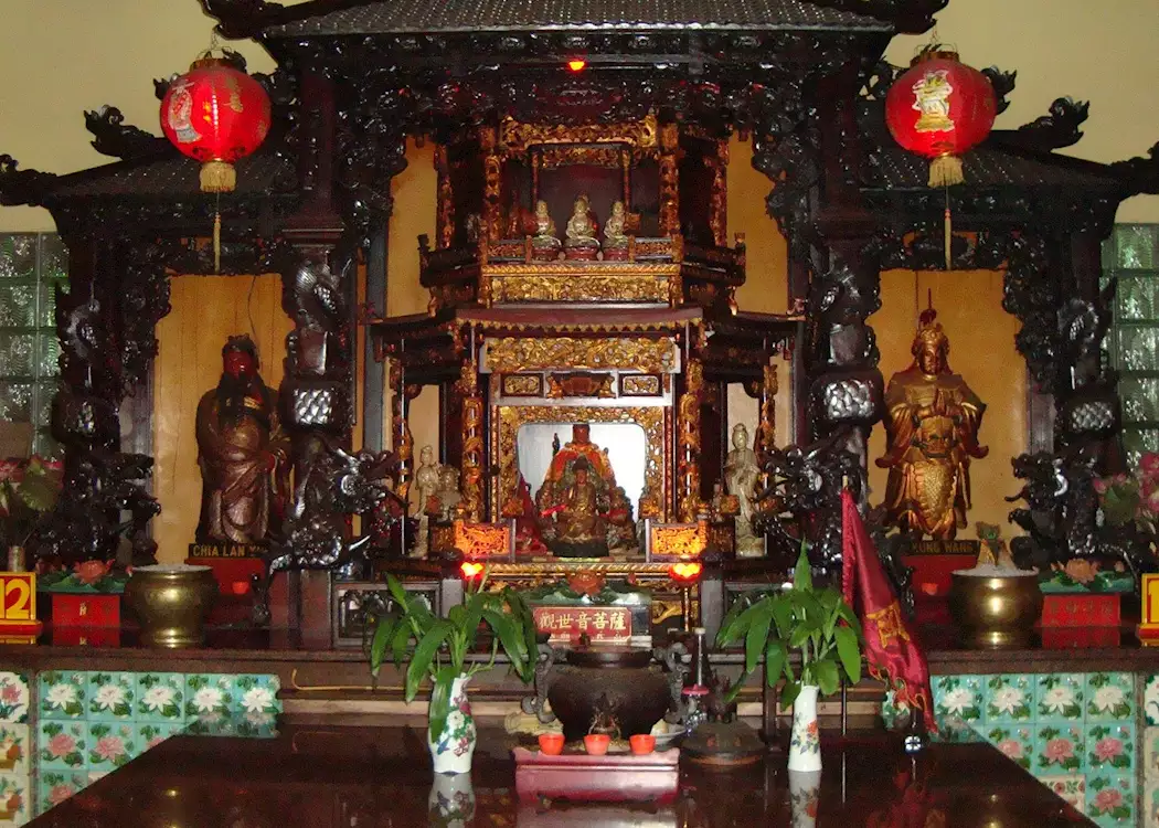 Chinese temple in Malang, Indonesia