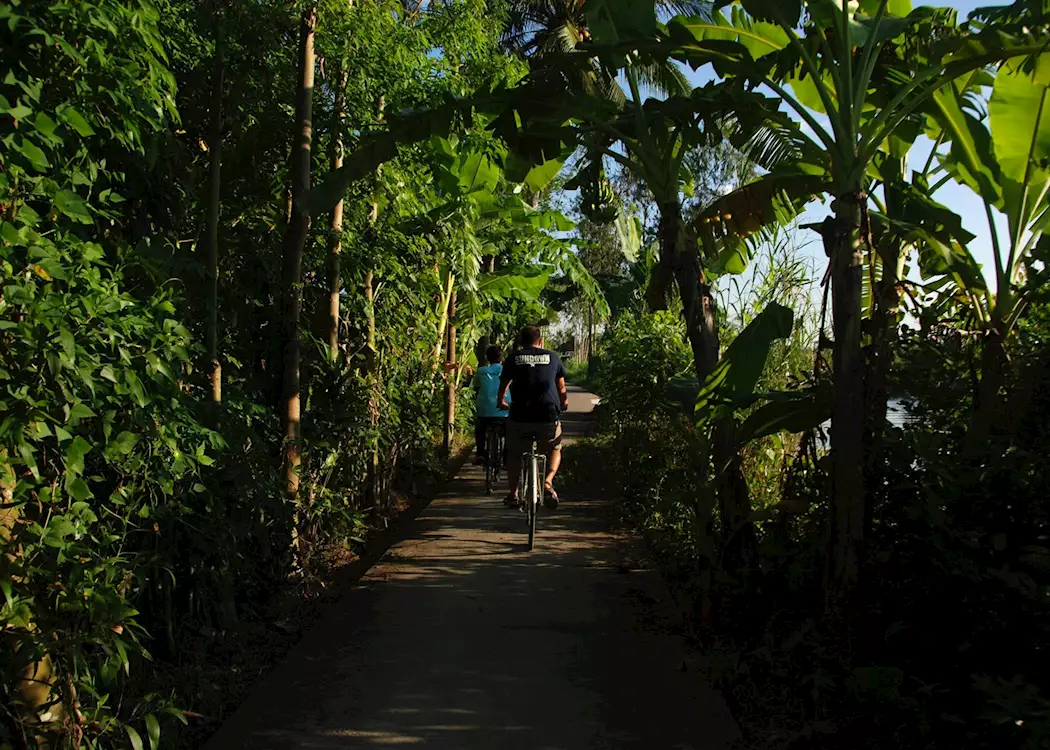 Exploring the Mekong Delta by bike is a great way of getting off the main tourist trail, Can Tho