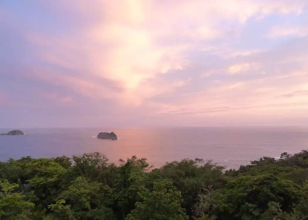 Sunset in Manuel Antonio, Costa Rica