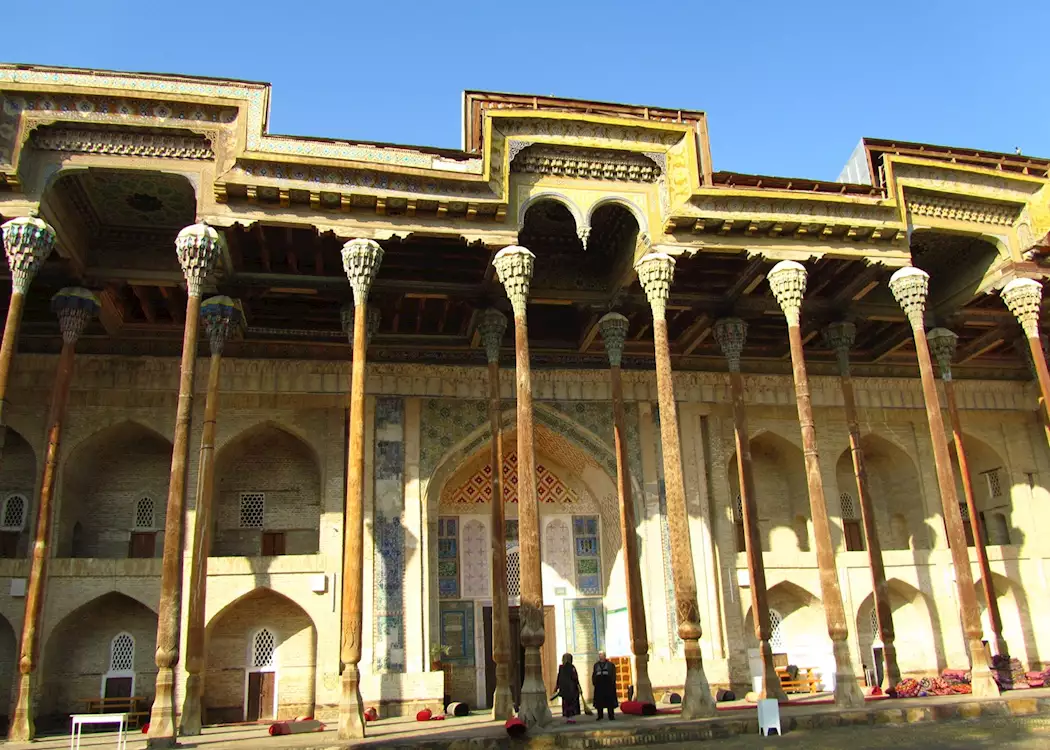 Bolohauz Mosque, Bukhara, Uzbekistan