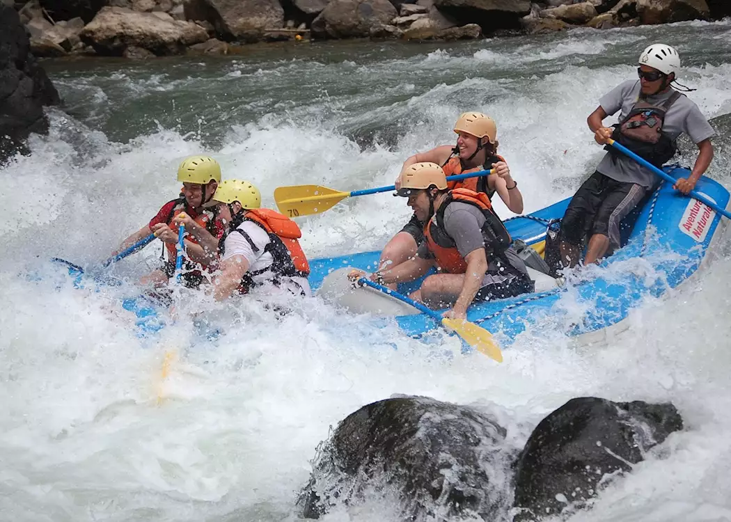 Rafting from Pacuare Lodge