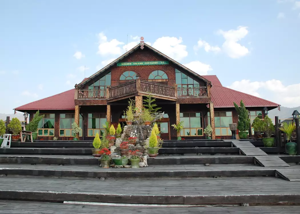 Golden Island Cottages Nampan Hotel, Inle Lake  Best Price Guarantee -  Mobile Bookings & Live Chat