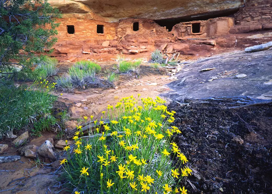 Ancestral Puebloan Ruins on the Utah/Colorado border