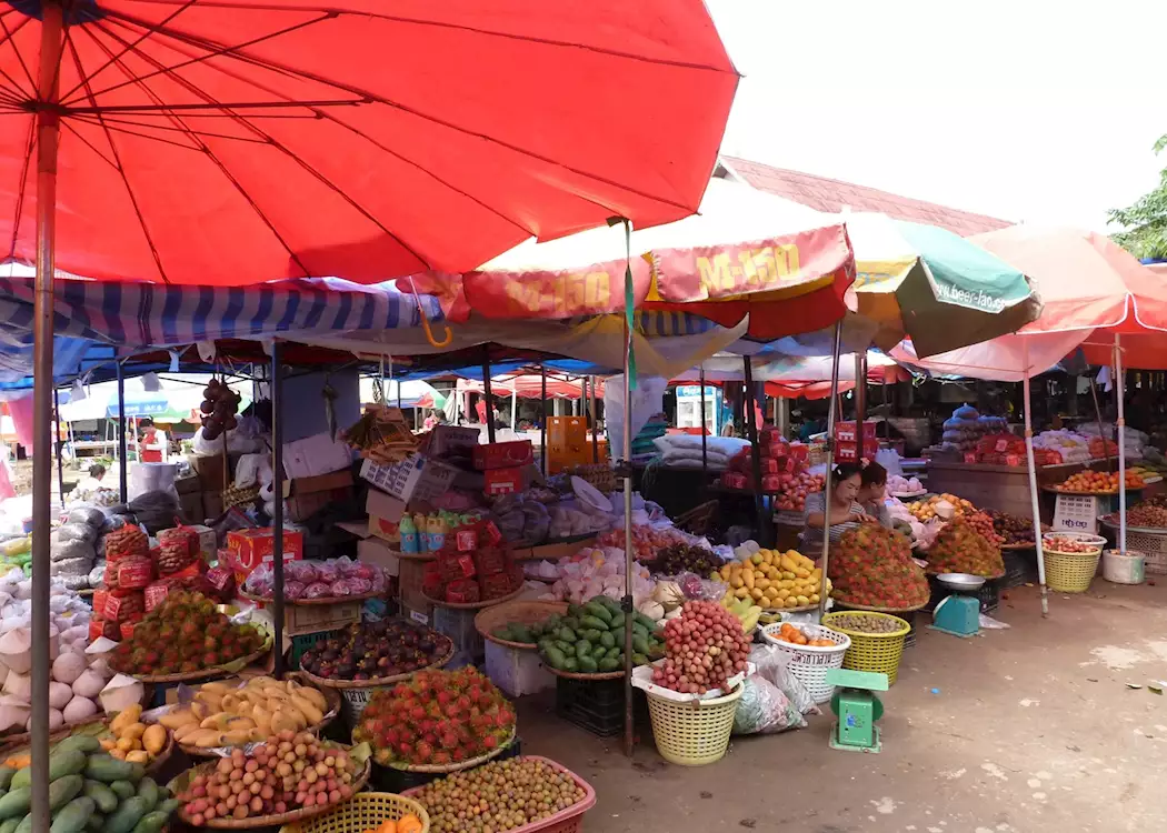 Local market, Luang Namtha, Laos