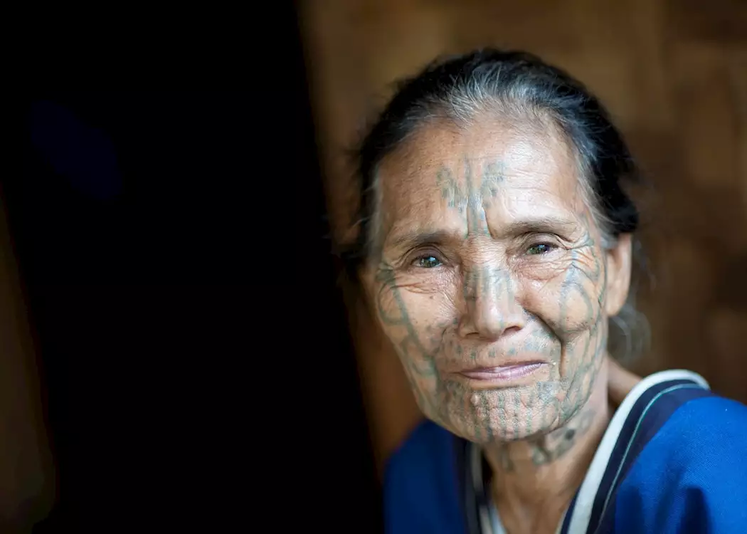 Lady of the Muun tribe, Chin State, Myanmar
