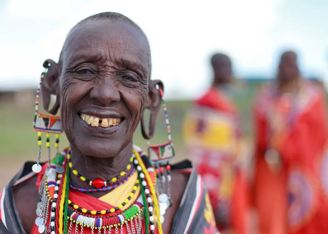 Maasai elder, Masai Mara